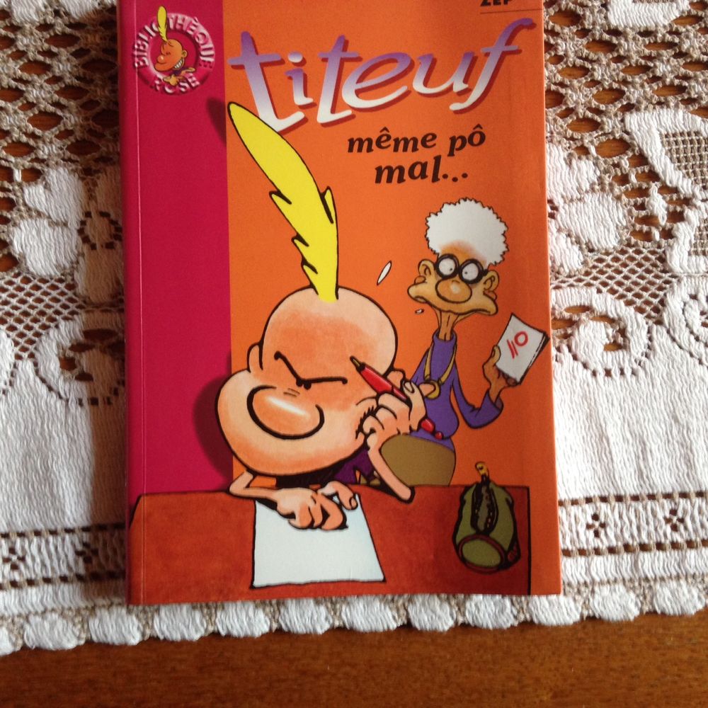 Livre Titeuf M�me p� mal. 4 Strasbourg (67)