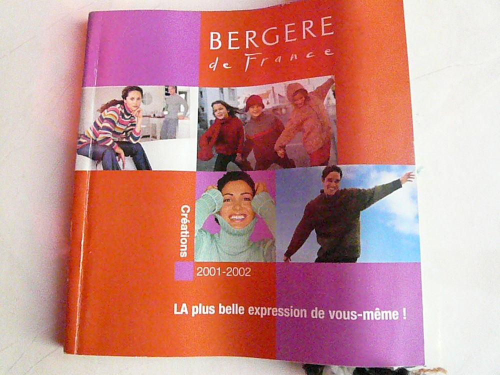 Livre Tricot   Berg�re de France   2001/2002. 4 Franqueville-Saint-Pierre (76)