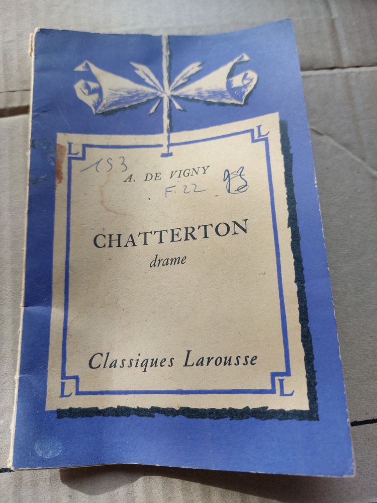 livre de A. de Vigny
1 Beauquesne (80)