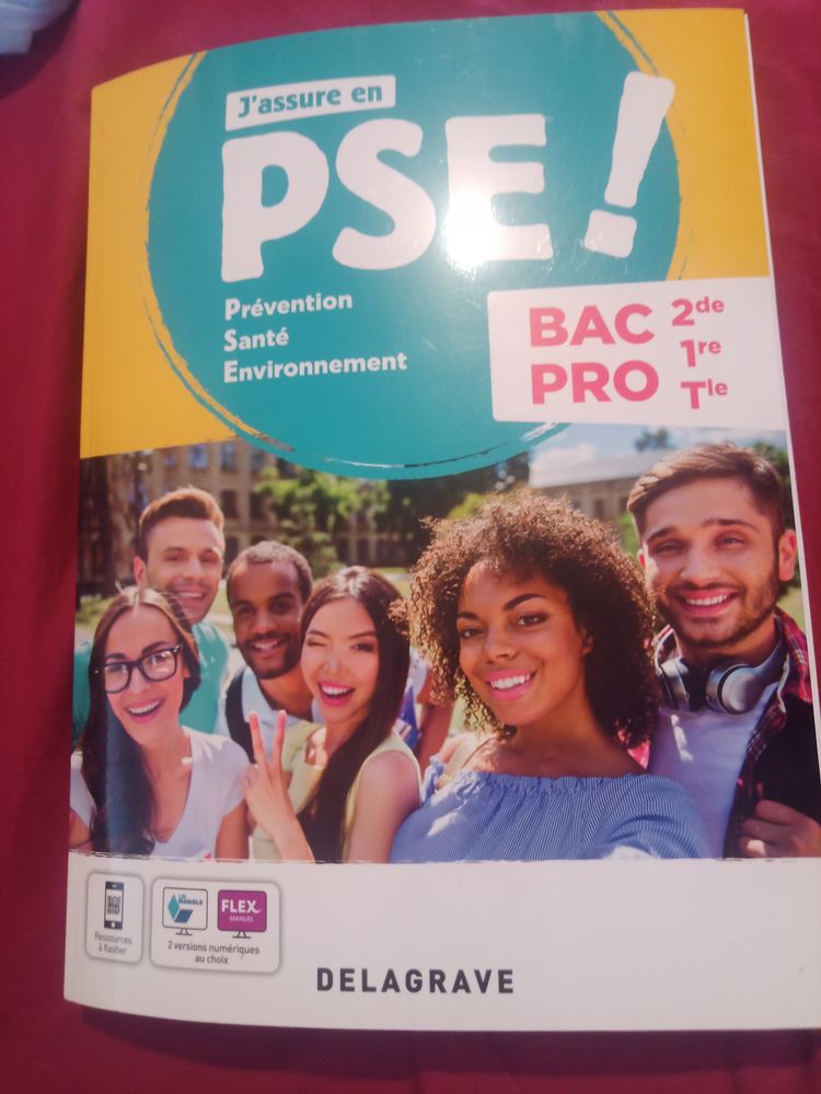 Livre PSE BAC PRO 25 Martinique (97)