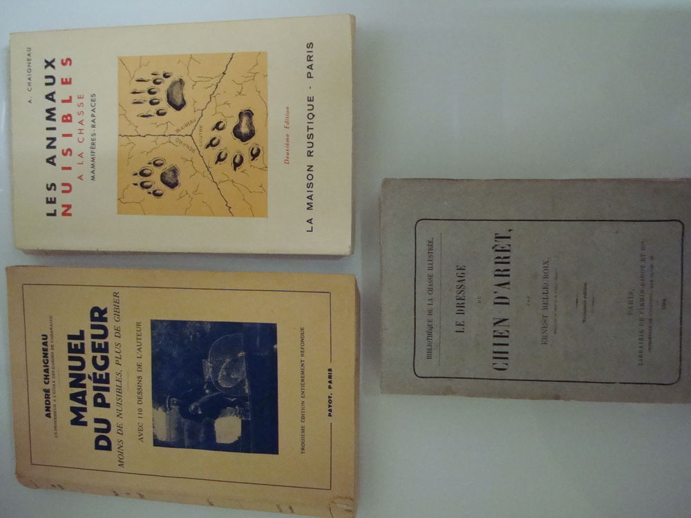 Livres anciens de chasse 20 Is-sur-Tille (21)