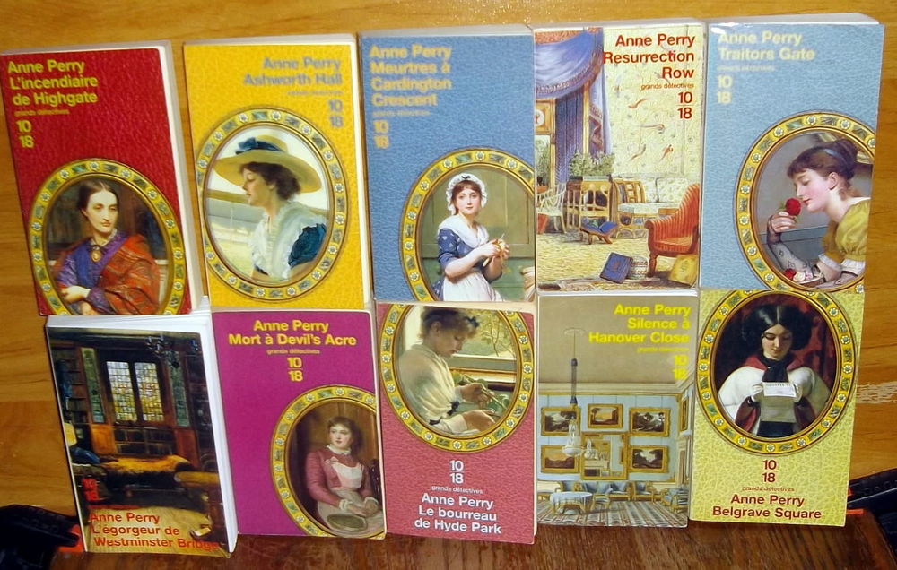 lot de livres Anne Perry. 10 Wattrelos (59)