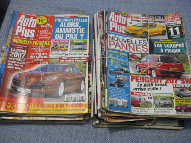 132 livres d'Auto-Plus de 2007, 2008, 2009, 2010 en bon �tat 15 Amiens (80)
