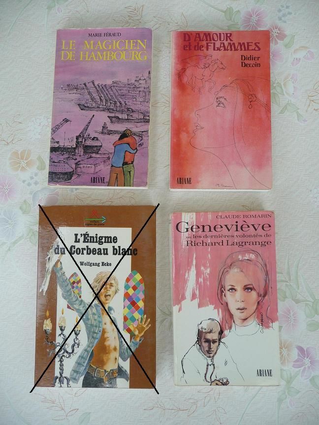 4 livres d'aventures et d'�nigmes - Hachette 20 Celles-sur-Belle (79)