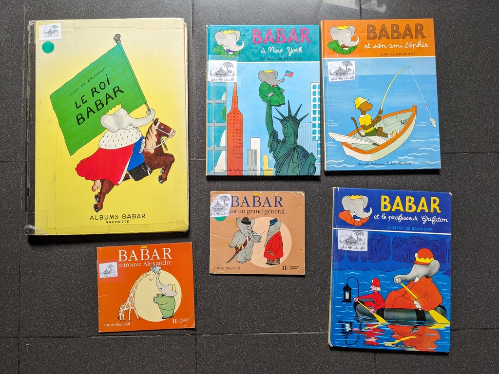 Lot de Livres  Babar  pour Enfants 6 Marseille 13 (13)