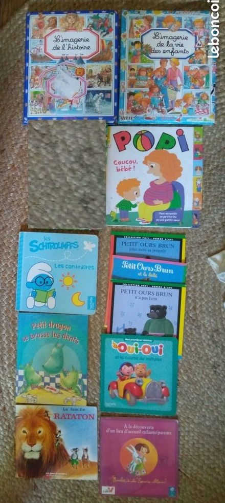 Lot de 31 livres b�b� / premier age 45 Beauchamp (95)
