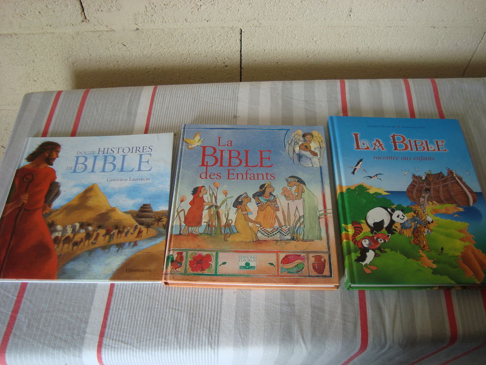 3 livres BIBLE pour enfants 9 Villev�que (49)