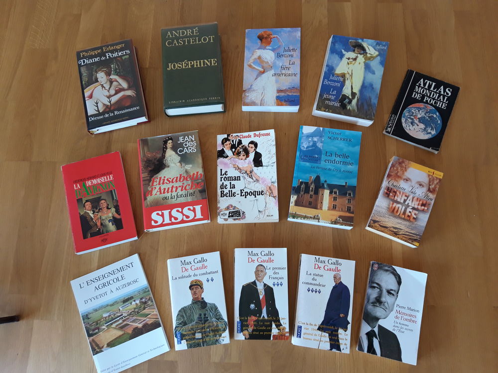 Livres : Biographie, M�moires, Confessions, Romans, Romans H 6 Caen (14)