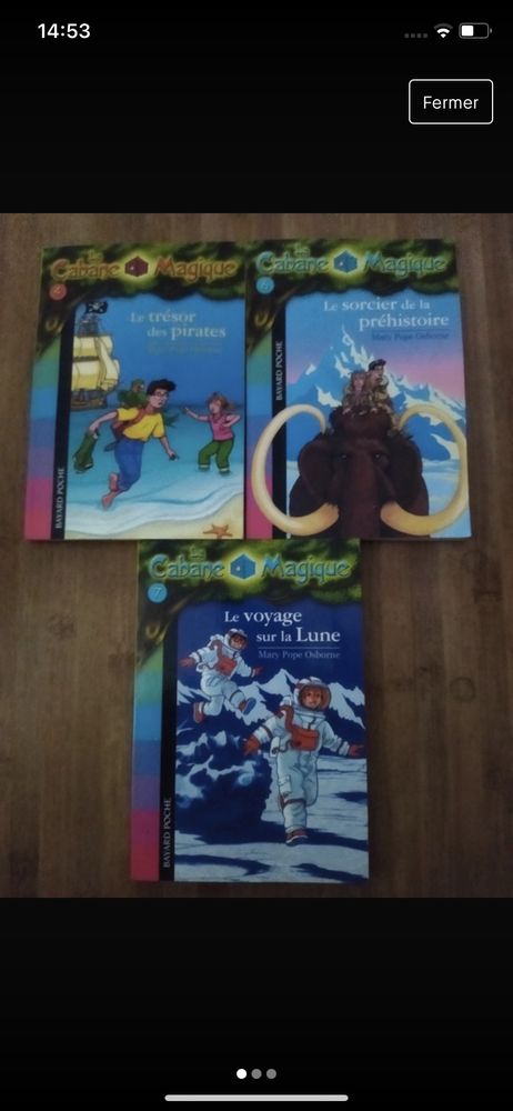 lot de 3 livres ��cabane magique �� 4 Garges-l�s-Gonesse (95)