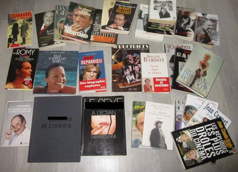 Lot de livres sur le cin�ma fran�ais 1 Plainfaing (88)