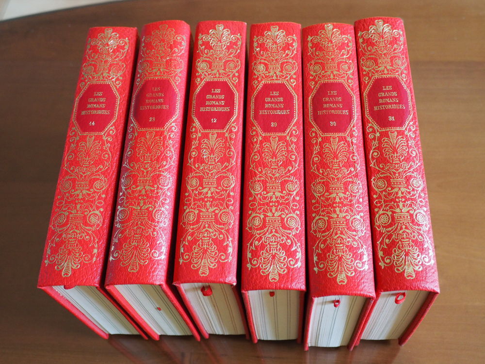 livres collection 132 (les grands romans historiques) relié  105 Montigny-le-Bretonneux (78)