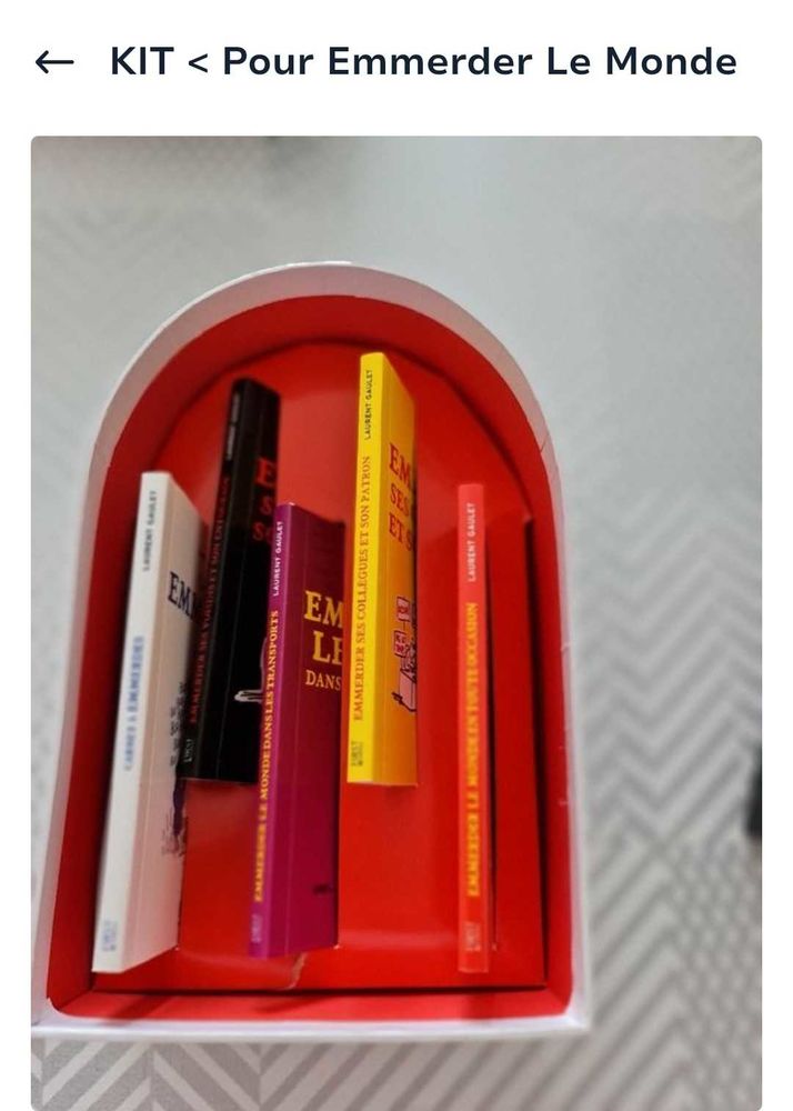 kit livres   comment emmerder le monde   9 Ville-la-Grand (74)