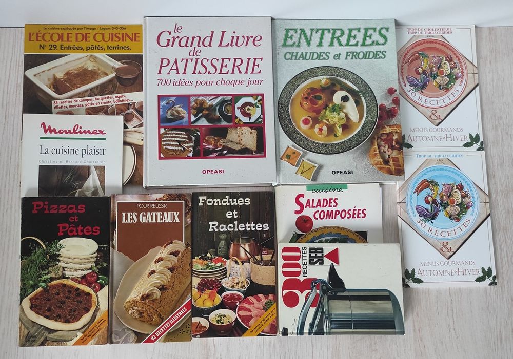 Livres de cuisine (le lot de 11 livres) 15 Metz (57)