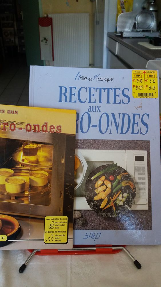 Livres  de cuisine au micro onde 4 Charantonnay (38)