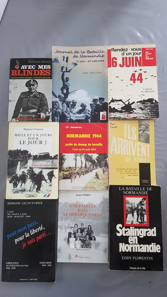 LIVRES SUR LE D�BARQUEMENT ww2 15 Caen (14)