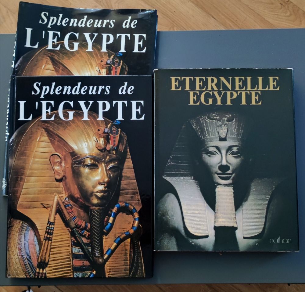 Livres �gypte Antique - splendeurs de l'�gypte / �ternelle �gypte 15 Reims (51)