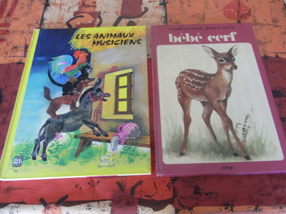 2 livres enfants les animaux musiciens et b�b� cerf 3 Le Teilleul (50)