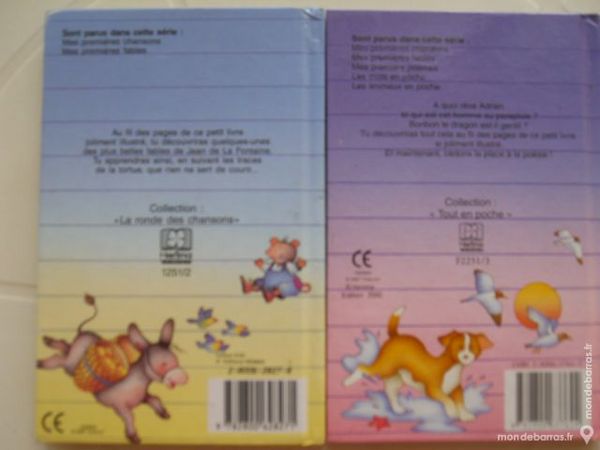 2 livres Fables et Po�mes 6 Rennes (35)