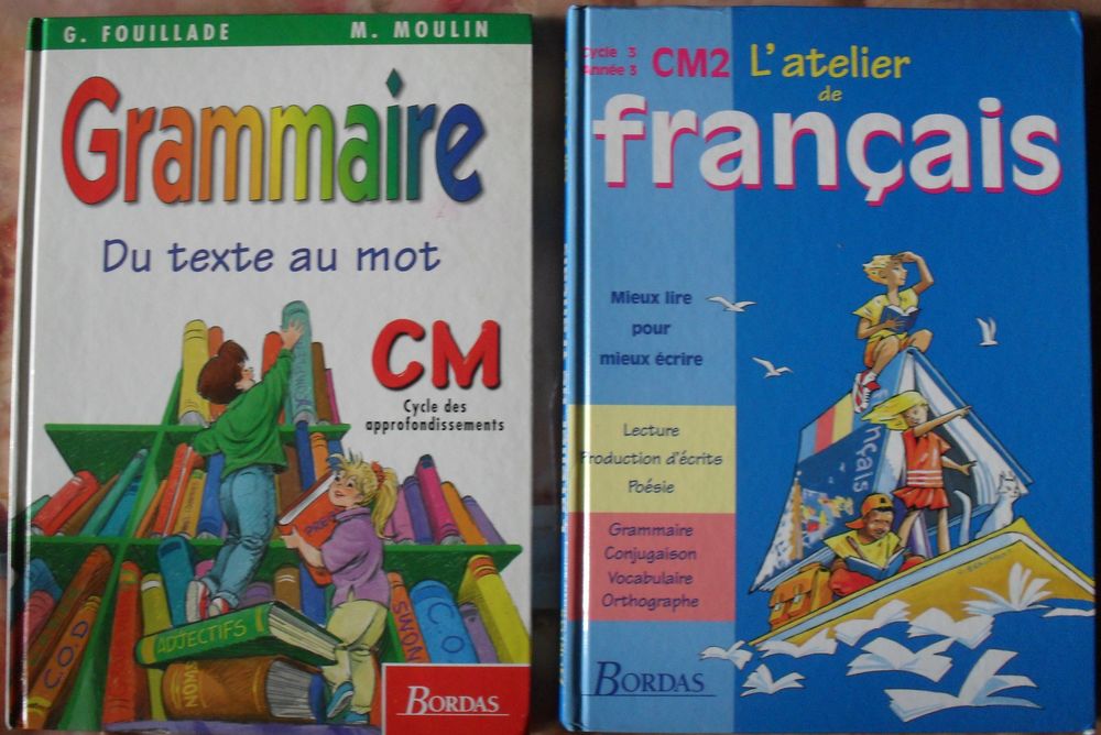 2 livres de Fran�ais cycle 3 Edition Bordas �tat excellent 15 Montreuil (93)