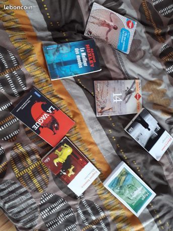Lot de 7 livres fran�ais 0 Champ-sur-Drac (38)