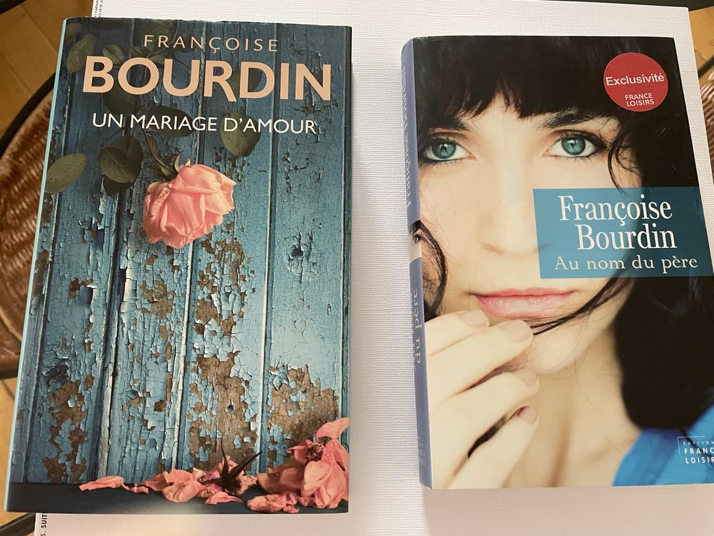 Lot de 2 livres de Fran�oise Bourdin 12 Chalon-sur-Sa�ne (71)