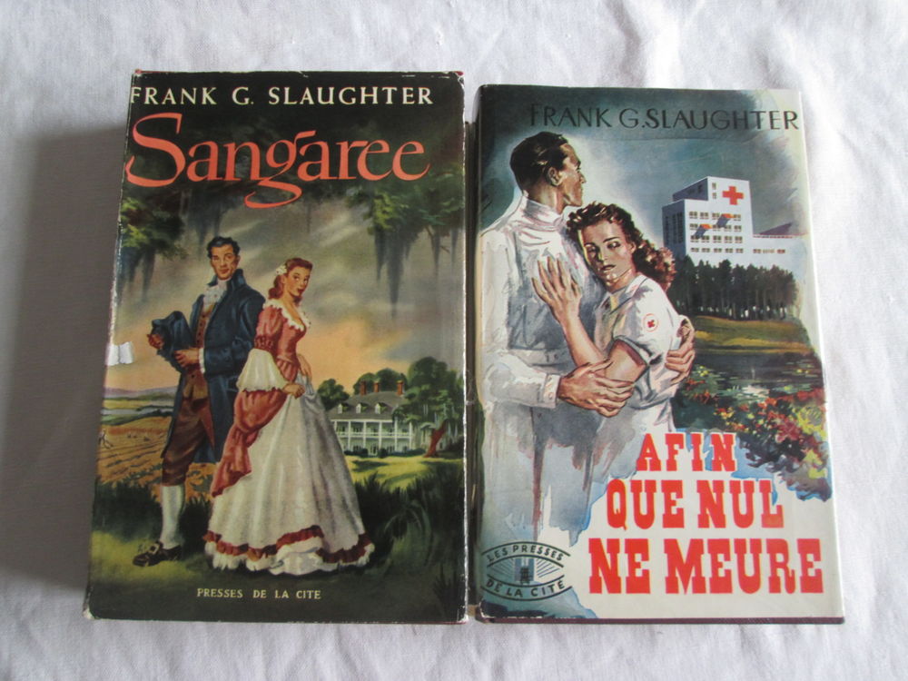 Lot de 2 livres Frank G. Slaughter 13 Chauriat (63)