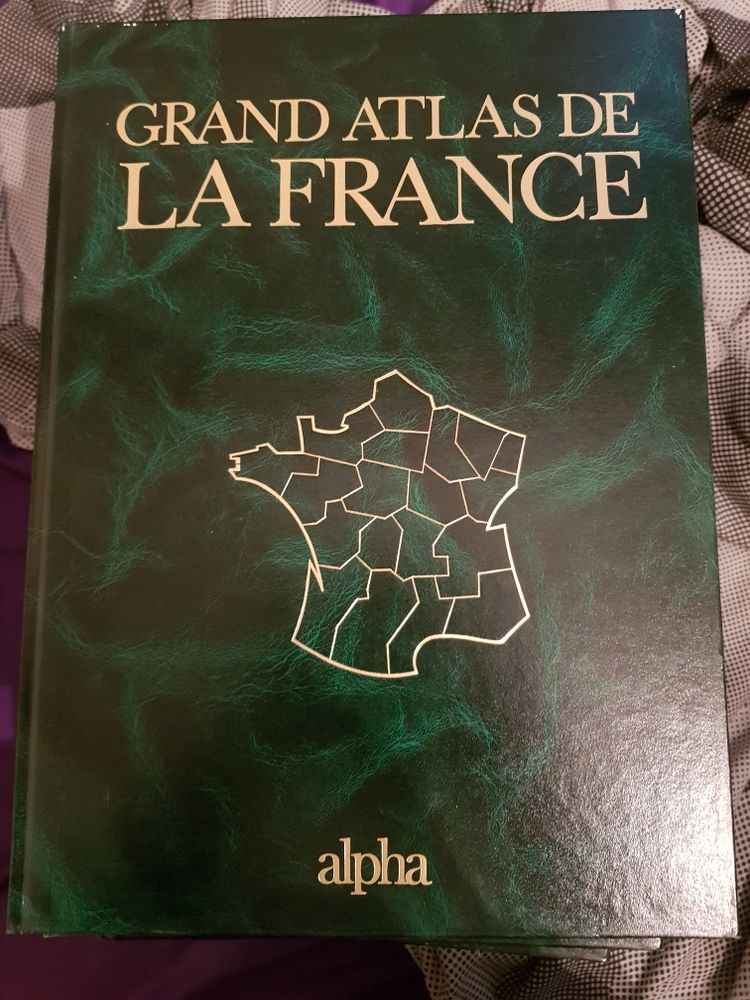 Livres Grand atlas de France �dition alpha 60 Vertus (51)
