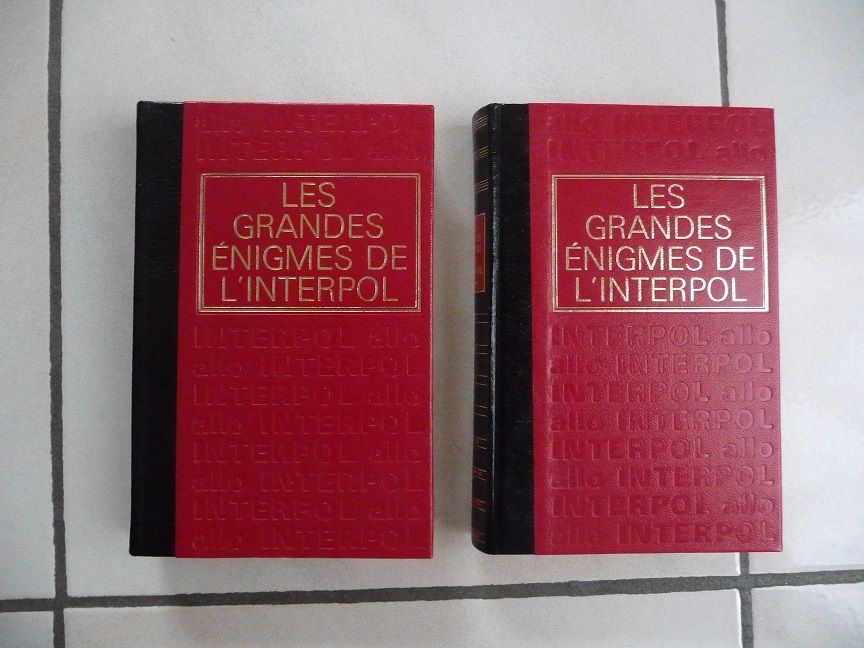 2 livres les grandes énigmes de l'Interpol 10 Montigny-le-Bretonneux (78)