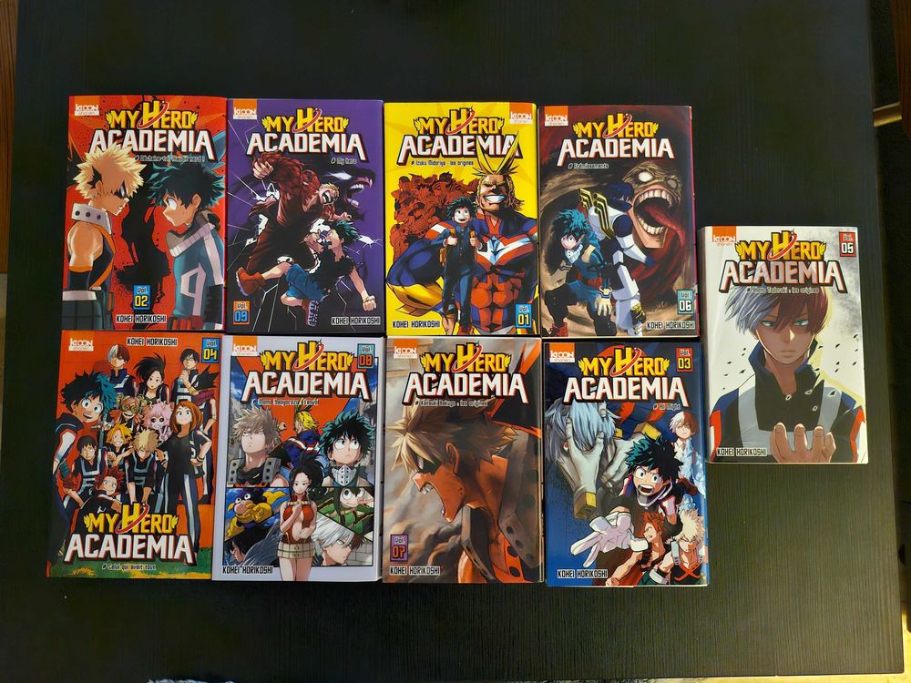 lot de 9 livres my h�ros academia 30 Le Cannet (06)