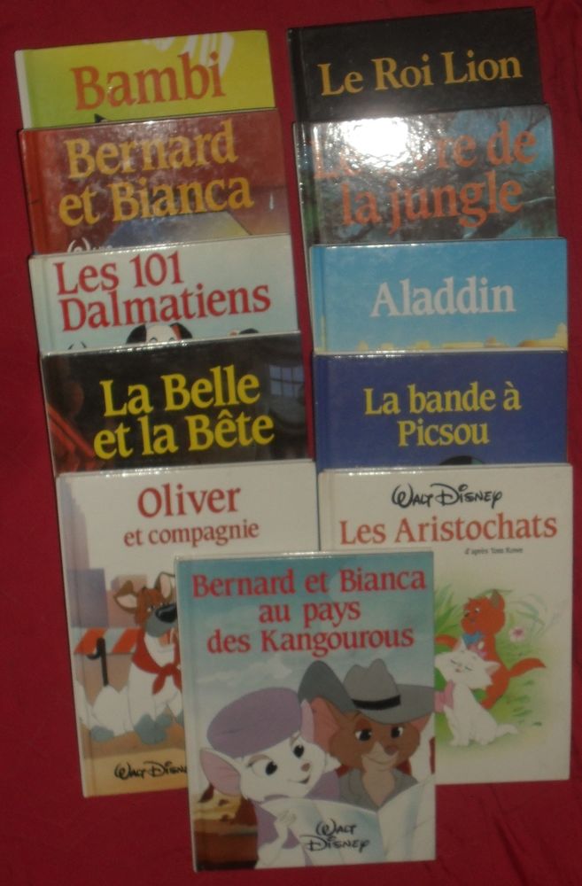 11 livres des H�ros de Disney. 35 Montreuil (93)