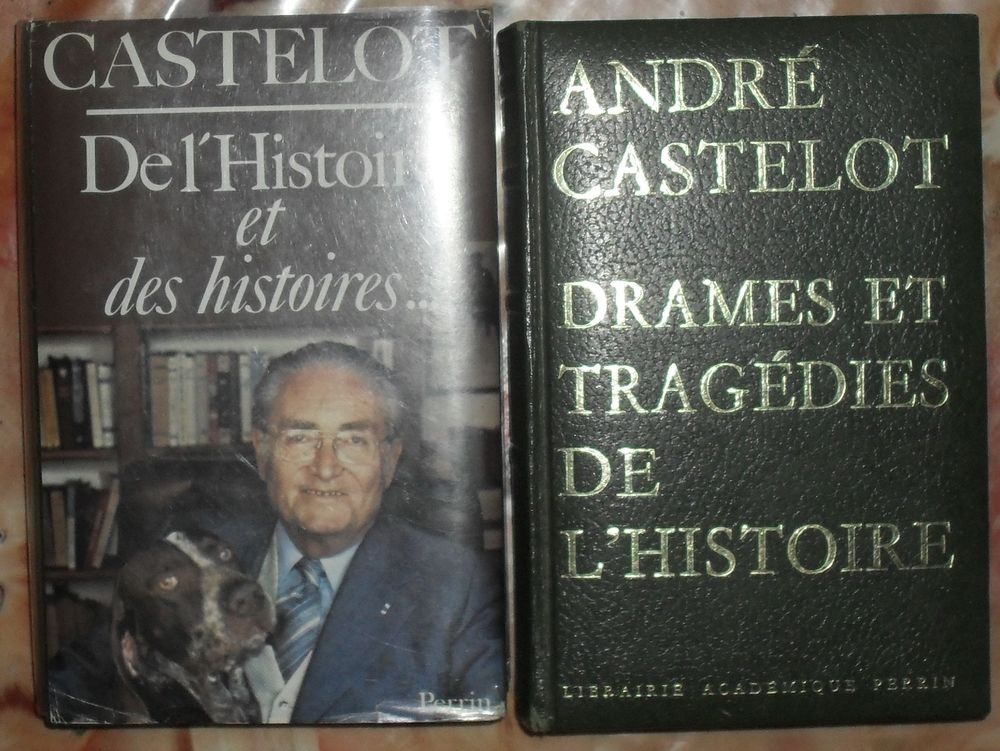 2 livres d'Histoire d'Andr� Castelo en tr�s bon �tat. 15 Montreuil (93)