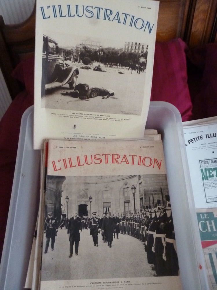 Lot de livres  L'ILLUSTRATION  50 Mont-de-Marsan (40)