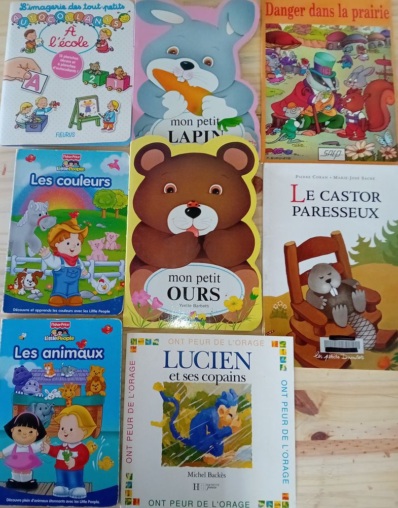 Lot de 8 Livres d'Imagerie aux Plus Petits 8 Saint-Dizier (52)