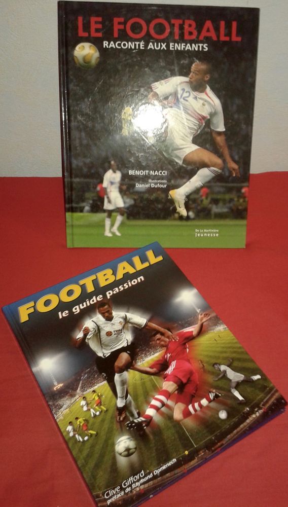 2 livres jeunes sur le Foot en Fran�ais 10 Paris 19 (75)