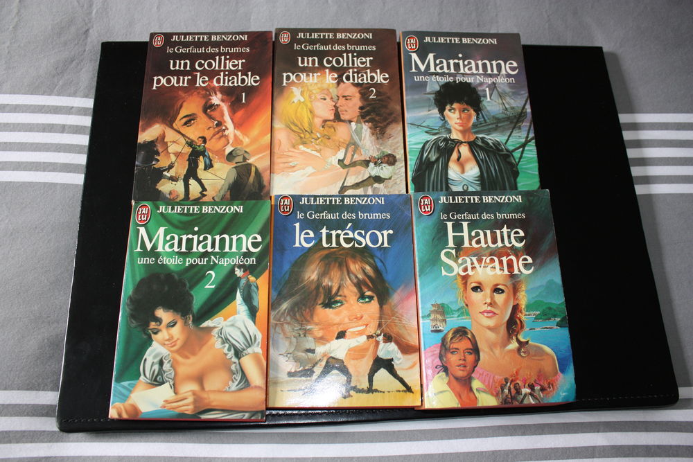6 LIVRES JULIETTE BENZONI - Collection J'AI LU - 8 Dammartin-en-Go�le (77)