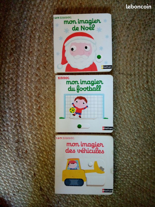 3 livres Kididoc : s�rie mon imagier 0 Beauchamp (95)