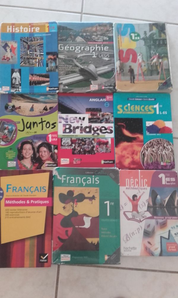 Livres 1e ES lyc�e 15 S�rignan (34)