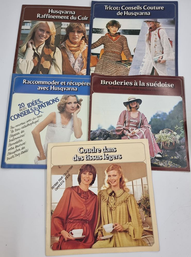 Lot de de 5 livres ou magazines de couture 1 Vulbens (74)