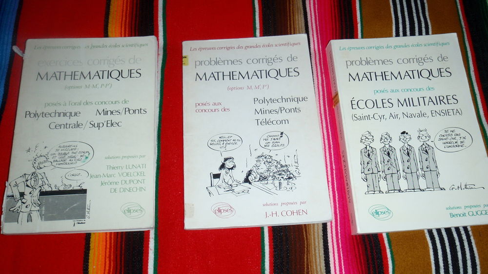 Livres de Math�matiques classes pr�paratoires scientifiques 8 Les Arcs (83)