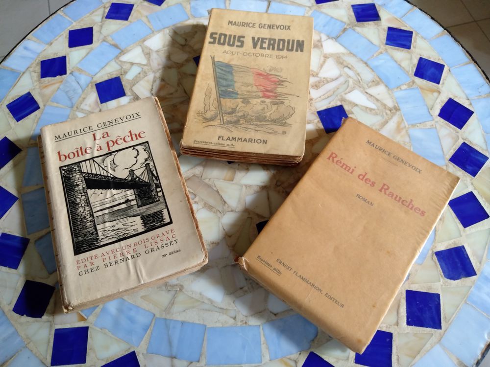 Livres de Maurice Genevoix (éditions anciennes) 80 Fleury-les-Aubrais (45)