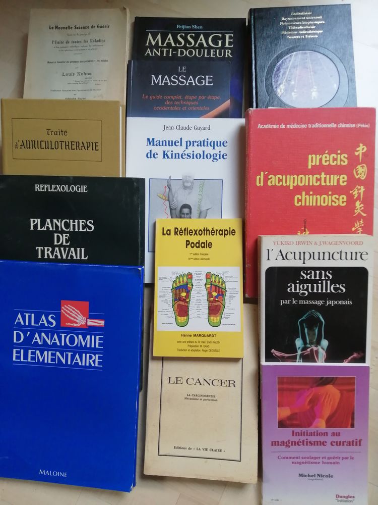  livres sur la MEDECINE ALTERNATIVE 0 Colombier-Fontaine (25)