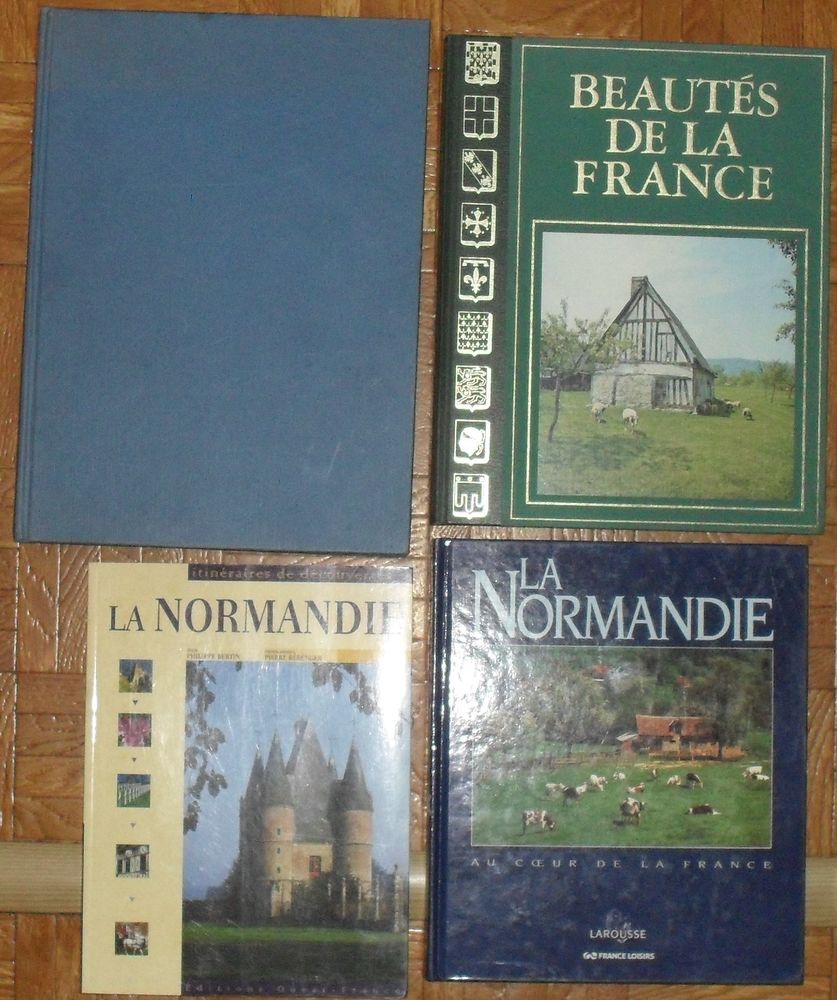 Lot de 4 livres sur la NORMANDIE en très bon état. 50 Montreuil (93)