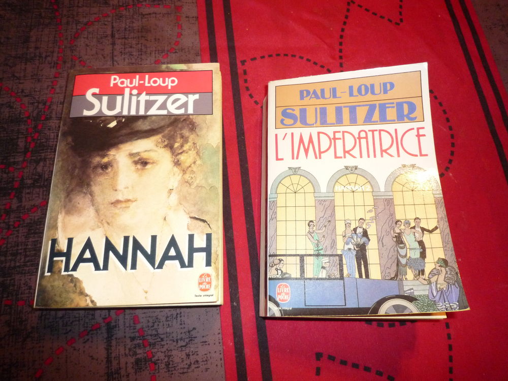 lot de 2 livres Paul Loup Sulitzer
l'imp�ratrice
Hannah 1 Monterblanc (56)