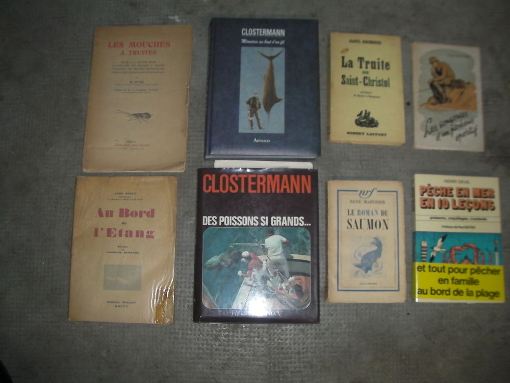 8 livres de p�che 1 Roques (31)