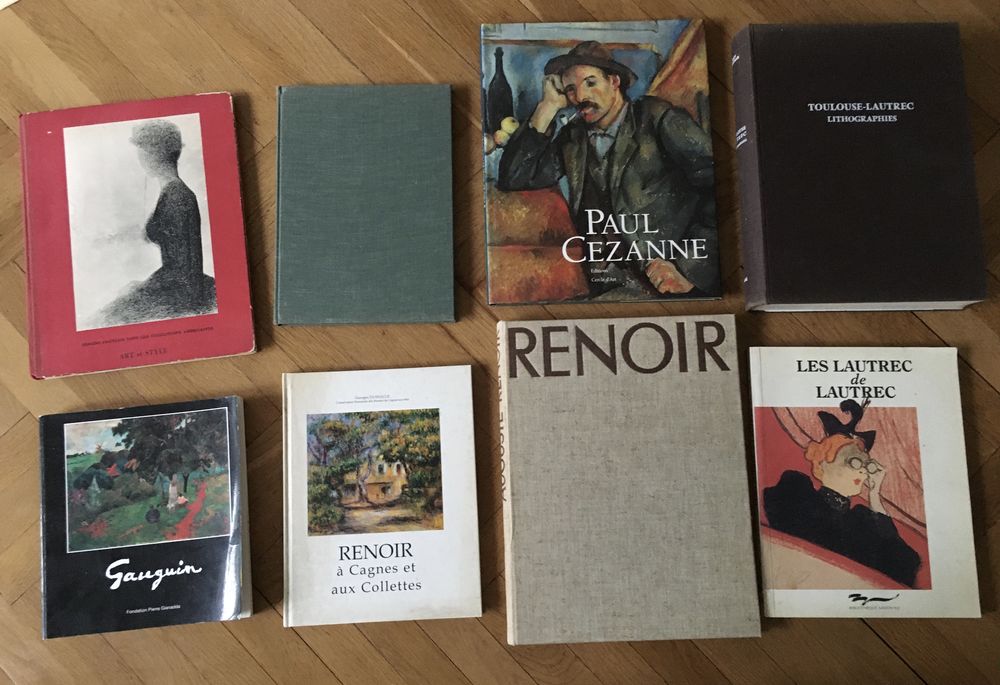 Lot de 8 livres d'art sur la Peinture (Lautrec, Renoir,...) 45 Nice (06)