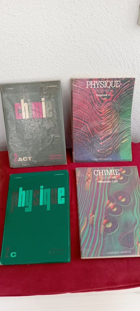 Livres de Physique et Chimie 4 Saint-Mandrier-sur-Mer (83)
