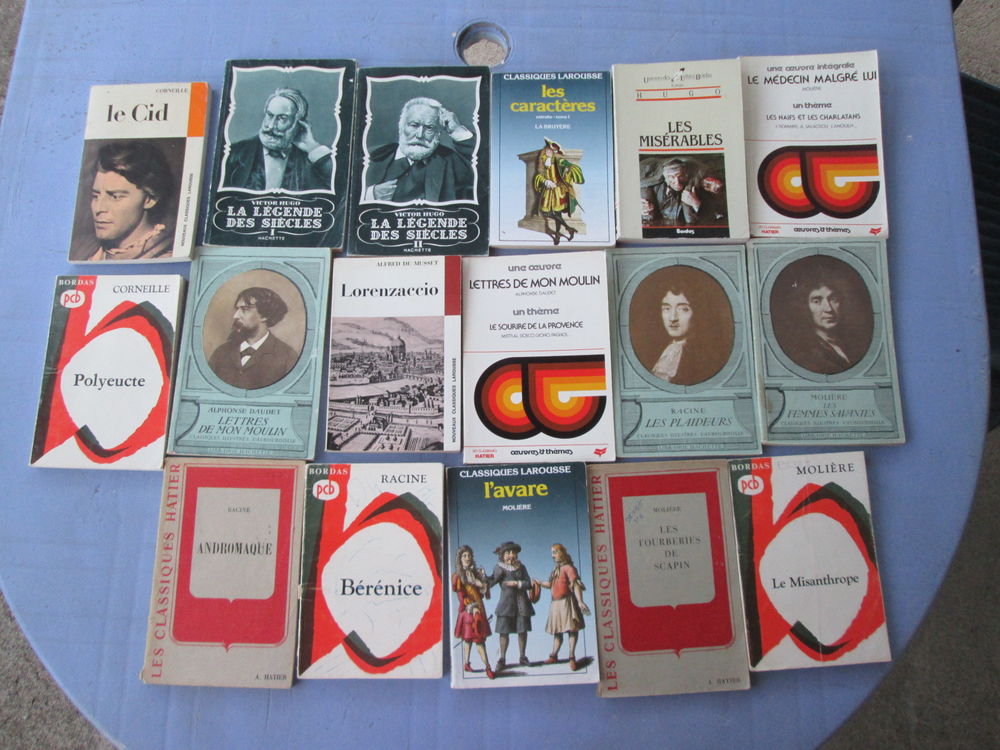Lot 17 livres pi�ces de th��tre 16 Chauriat (63)