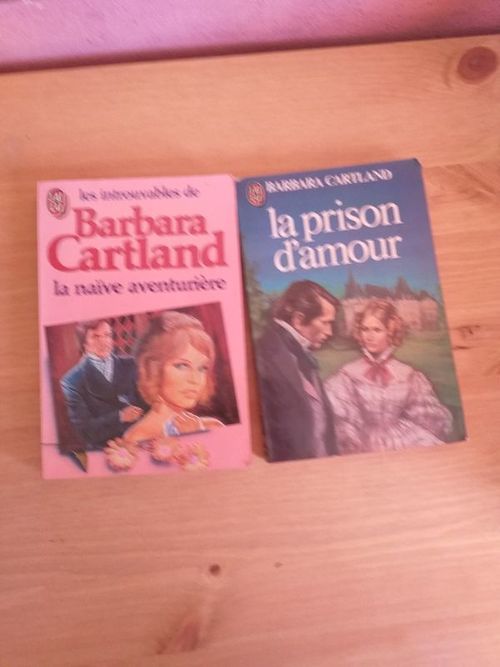 2 LIVRES DE POCHE BARBARA CARTLAND 1 Chaumont (52)