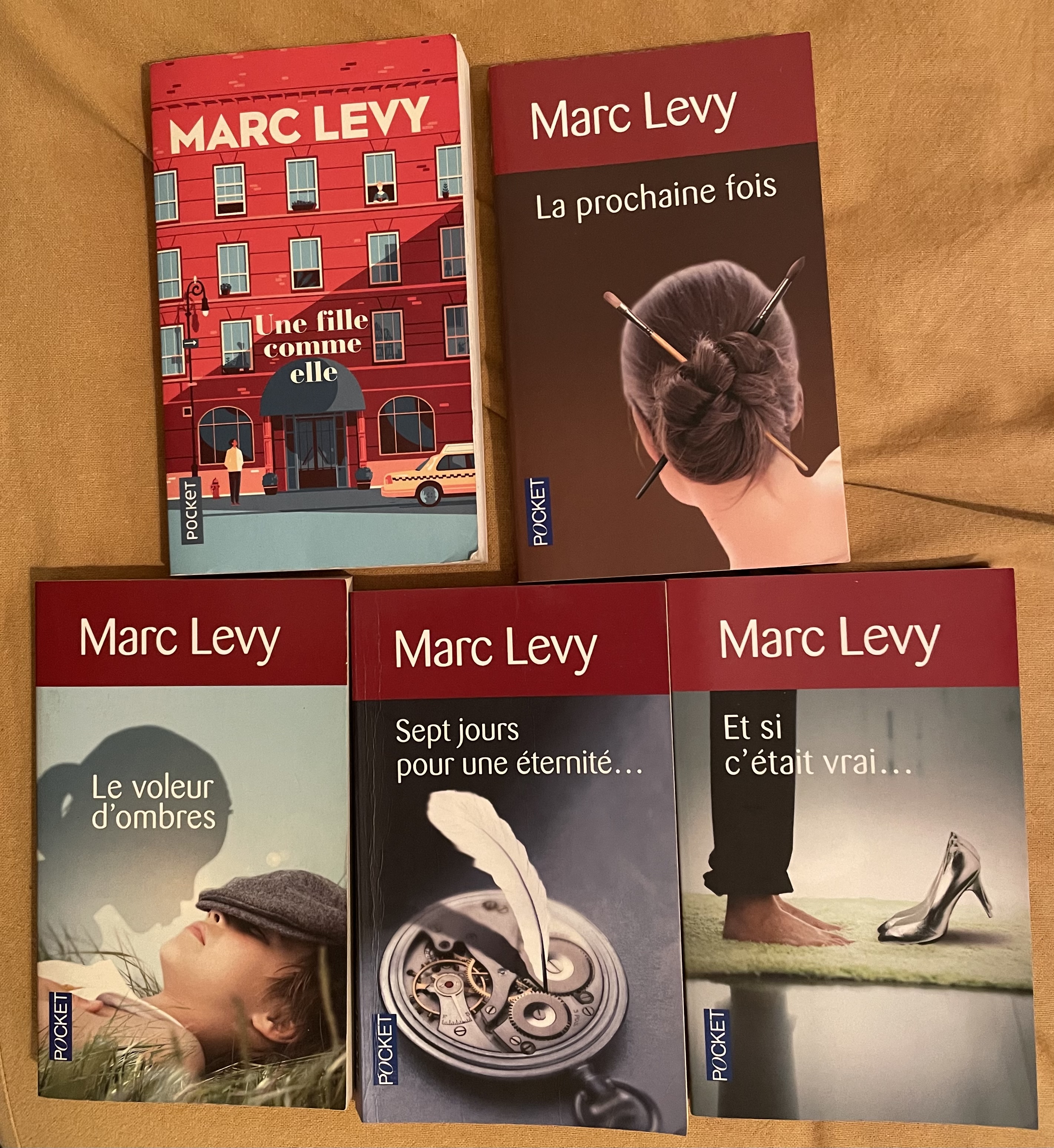 Lot de 5 livres de poches Marc levy 5 Montreuil (93)