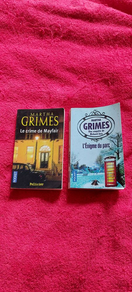 livres policier Martha Grimes 5 Paris 12 (75)
